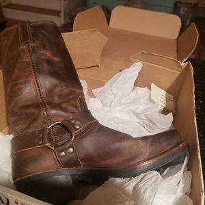 WOMENS FRYE HARNESS BOOTS